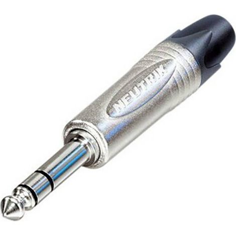 Neutrik NP3XX-NI-0 Jack 6.35 mm Spina jack da 6.3 mm - Numero Poli (num):3 1 pz. (1/2)