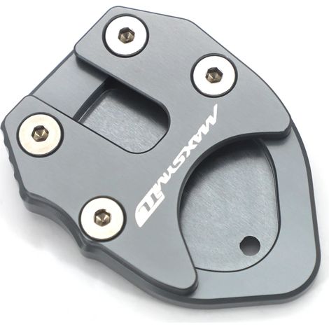 (Titane) Compatible avec SYM MAXSYM TL 500 Maxsym TL500 2022 2021 2020 Accessoires moto Béquille latérale Extension de béquille Plaque de support maxpower (1/4)