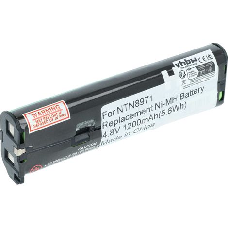 vhbw 1x Akku kompatibel mit Motorola Talkabout T7000, T7200, T7100 Funkgerät, Walkie Talkie (1200 mAh, 4,8 V, NiMH)