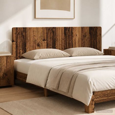 vidaXL Cabecero montada en la pared ZWOLLE Madera envejecida (1/5)