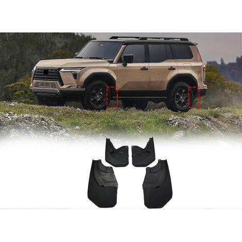 Bavettes de protection pour Lexus GX 550 2024, ensemble de 4 pièces ( )