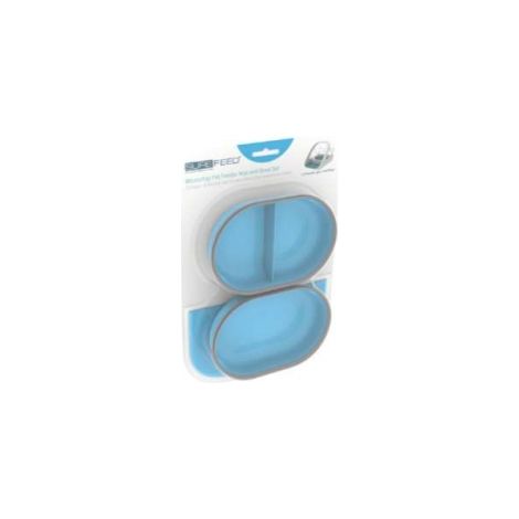 SUREFLAP SURFEED SET DE COLCHONETA + 2 CUENCOS PARA GATO AZUL