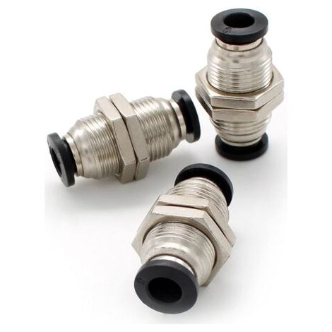 3 Pièces Connecteur Rapide Pneumatique Diamètre du Tuyau Raccordable 6 MM, Peut Etre Utilisé pour Fixer et Connecter la Trachée (1/5)