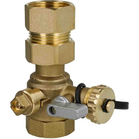 Robinet d´isolement 1'' pour le chauffage et l'énergie solaire