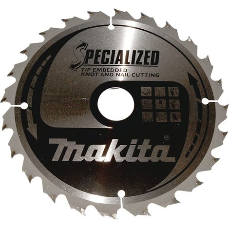 MAKITA B-33118 Disco HM 190/30/24D Reforzado