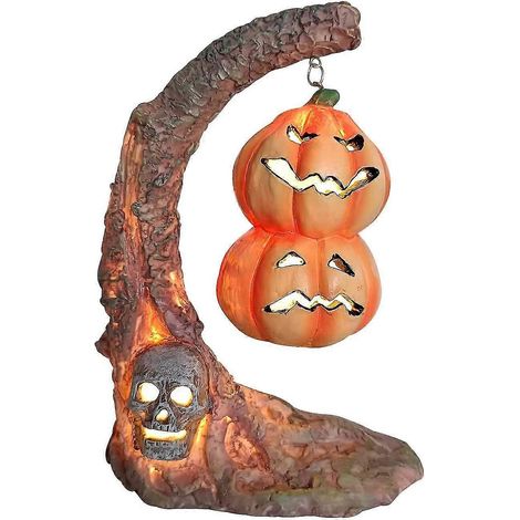 Halloween-Kürbis-Fledermaus-Kerzenhalter, kreative Vintage-Dekoration, Kerzenständer (1/4)