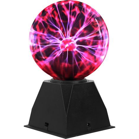 Nouveauté Verre Magique Plasma Électrique Statique Ball Light 6 Pouces Lumières de Table Sphère Veilleuse Enfants Cadeau Pour Magic Plasma Lightning Nuit Lampe (Taille : 6 Inch) (1/4)