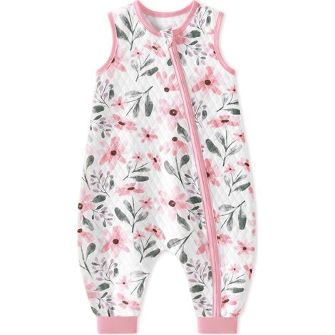 Gigoteuse à Pieds pour Bébé 0.5 1.0 1.5 2.5 TOG Sac de Couchage pour Bébé Garçons Filles (1/5)