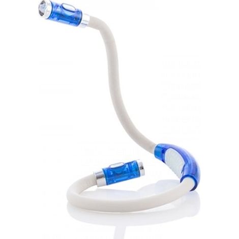 LED-Nacken-Nachtlicht zum Lesen von Büchern, batteriebetrieben, flexible Taschenlampe (1/5)