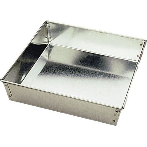 Moule carré 22cm fer blanc - Gobel
