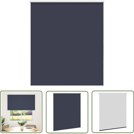 vidaXL Verdunkelungsrollo Marineblau 135x150 cm Stoffbreite 131,6 cm (1/5)
