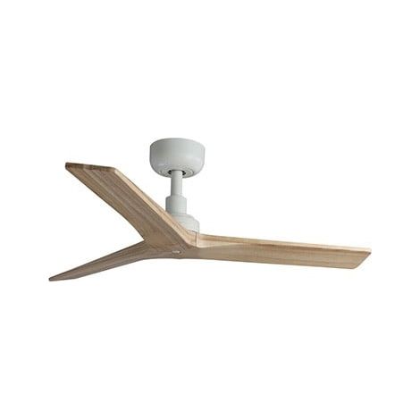 KLIM S Ventilator ohne Licht weiß/Eiche Ø92cm (1/5)