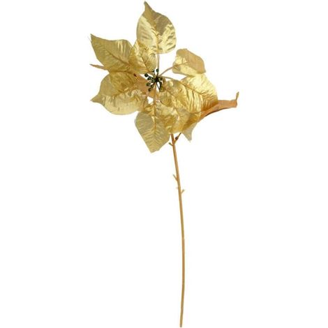 Stella di Betlemme a fiore singolo, 57 cm, oro (1/2)
