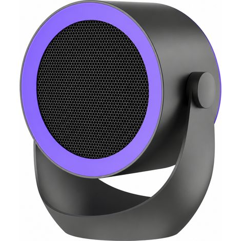 Mini radiateur soufflant d'appoint électrique 500W gris violet mural et à poser violet 220v réf 6937 19,2 × 14,6 × 22,5 cm 559 g – Livraison gratuite