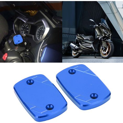 Cache de pompe de frein avant pour moto YAMAHA XMAX 125 250 300 400 (bleu) (1/5)