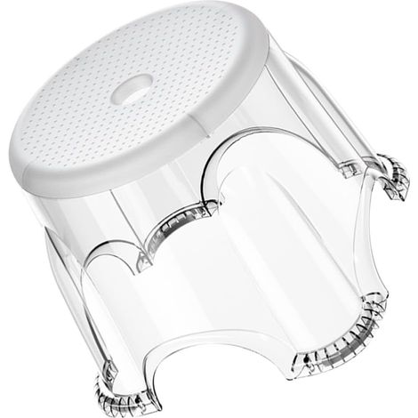 Tabouret Pratique pour Repose-Pieds et Petits Espaces en Pet Antidérapant Marchepied Compact et Poli pour Salle de Bain et Bureau (1/5)