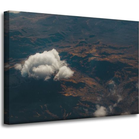 Leinwanddruck Natur aus der Vogelperspektive 70x50 cm