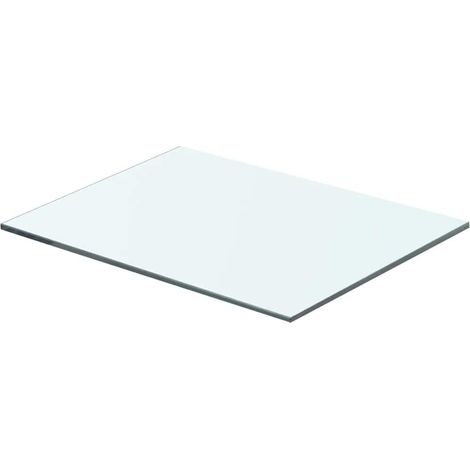 Maison Exclusive - Regalböden 2 Stk. Glas Transparent 40x25 cm