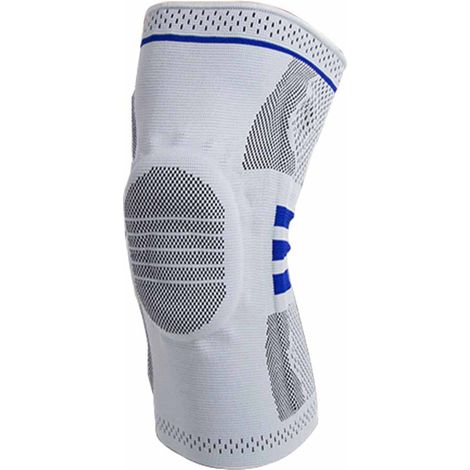 Genouillere De Compression - Avec Coussinets Gel Pour La Rotule Et Sangles Ajustables - Pour Course A Pied Et Activites Sportives - 1 Piece (1/5)