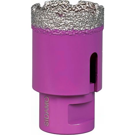 Sidamo – Trépan diamant 68mm pour perçage céramique, marbre et composites – Longueur utile 35mm – Alésage M14 – Perçage à sec ou à eau (1/3)