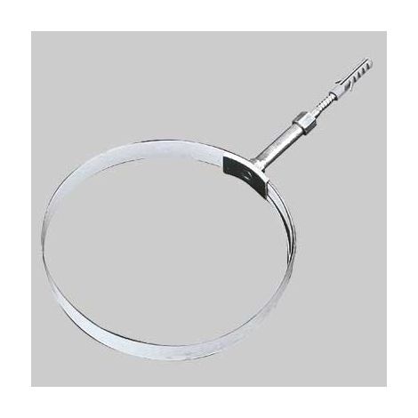 COLLARE EXPORT TELESCOPICO PER CANNE FUMARIE - 80-140 bianco