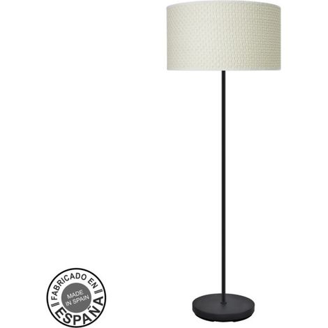 Boden De Lounge 1xE27 Schwarz Canizo White 163x40x40cm MODA