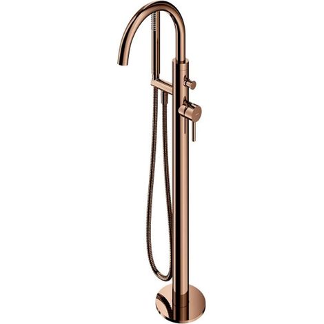 OMNIRES Y - Badewannenarmatur für Bodenmontage, mit Einbaukörper, Kupfer Y1233-SCP (1/2)