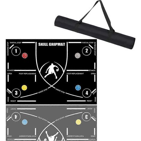 Tapis d'entraînement portable pour améliorer la vitesse et les compétences au basketball (1/5)
