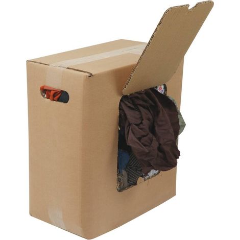 Chiffon couleur textile polycoton carton distributeur de 10Kg 14567 (1/5)