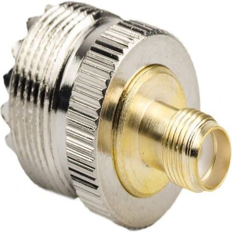 Adaptateur coaxial RF SO239 femelle vers UHF femelle pour antenne WiFi, répéteurs radio, câble d'extension de signal (lot de 4) (1/5)