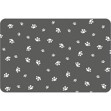 Tapis Alimentation Chien - PVC Antidérapant Absorbant 60x40 cm 45x70 cm 50x80 cm 60x90 cm - Pour Bols Alimentaires et Aboiements - 1 Pièce (1/5)