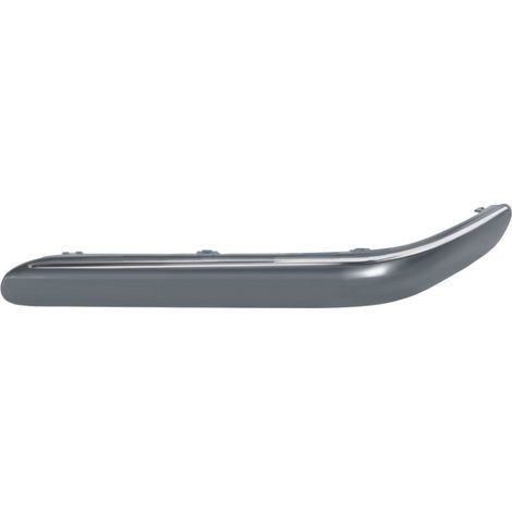 Moulure de pare-choc avant gauche avec profil chromé modèle Avantgarde Mercedes Classe C W203 phase 2 2004-2006