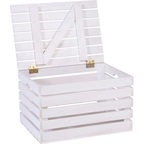 iWerk Aufbewahrungstruhe Sven XL 60 x 40 x 33 cm Aufbewahrungsboxen