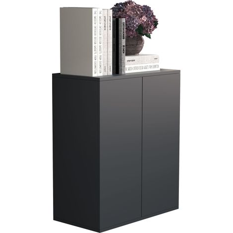 Cassettiera Credenza Dalosa 2 porte girevoli 73x60x32 - VCM