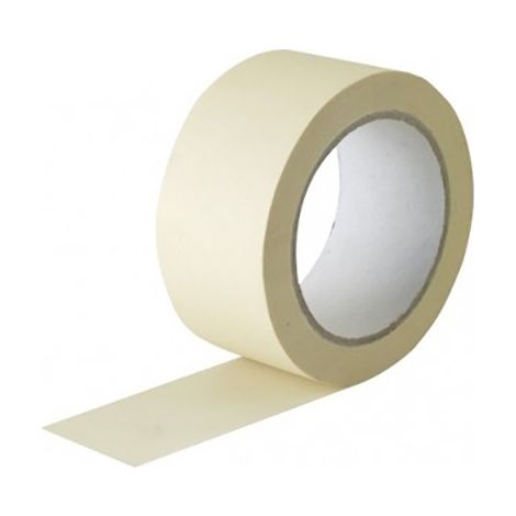 Rollo de cinta de pintor de 45 metros "Krepp" de 19mm de ancho (1/2)
