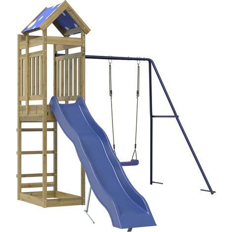 Outdoor Playset Impregnated Wood Pine vidaXL (1/5)