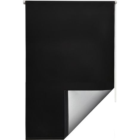 Thermorollo SolReflect T42, 50x160cm, Schwarz, Verdunkelung