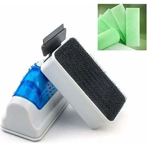 Magnetischer Aquarienglasreiniger – Schwimmendes Magnet-Reinigungsset für Aquarien, Algenentferner-Set mit kostenlosem Filterschwamm (1/4)