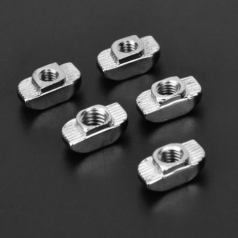 120 T-Nut-Gleitmuttern M4 M5 M6 Befestigungselemente für Aluminiumprofile 3030 (1/5)