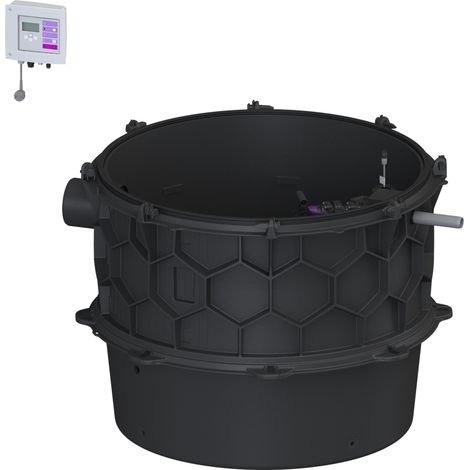 -Station de pompage Aquapump XL Tronic, GTF 600-S1, cloche de plongée