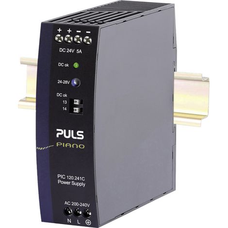 PULS PIC120.241C Hutschienen-Netzteil (DIN-Rail) 24 V/DC 5 A 120 W Anzahl Ausgänge:1 x Inhalt 1 St