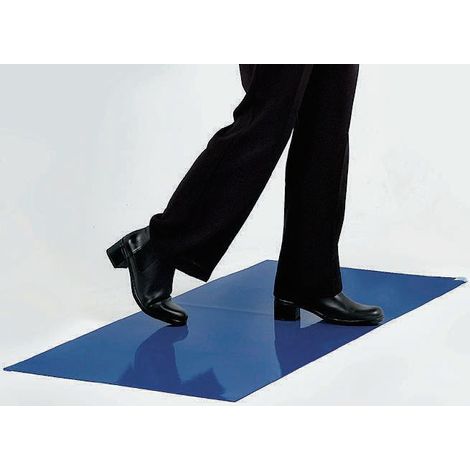 Tapis antistatique RS PRO, 1.17m x 660mm x 2mm, pour Sol ( Prix pour 1 )