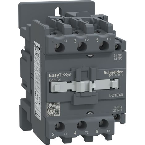 Contattore di potenza, Easy TeSys Control, AC-3, 40 A, 3P (1 NO 1 NC), bobina 230 V, 50/60 Hz (1/2)