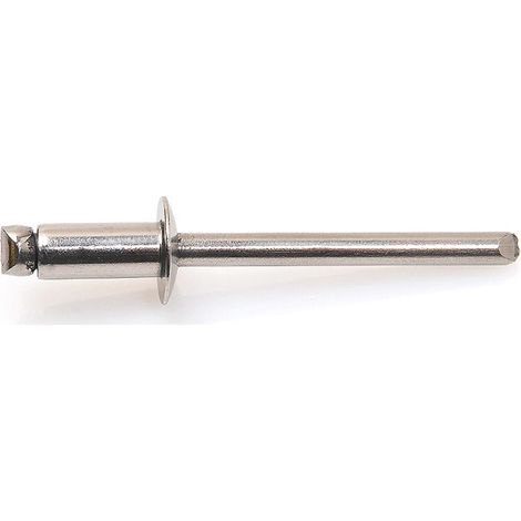 Rivet tête ronde standard inox A2 - inox A2 4x8mm boite de 500 - DEGOMETAL - 105140081