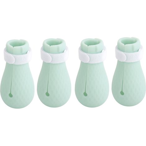 Chaussures anti griffe pied pour chat maison en silicone réglable - grande capacité, compact et léger, longue durée (1/5)