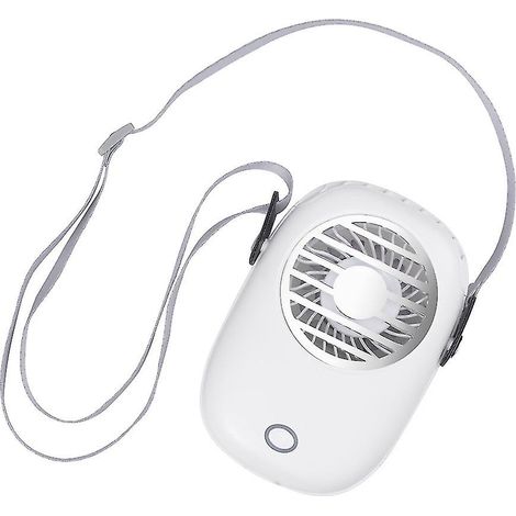 HONORNIC - Ventilateur portable USB rechargeable avec lumière LED