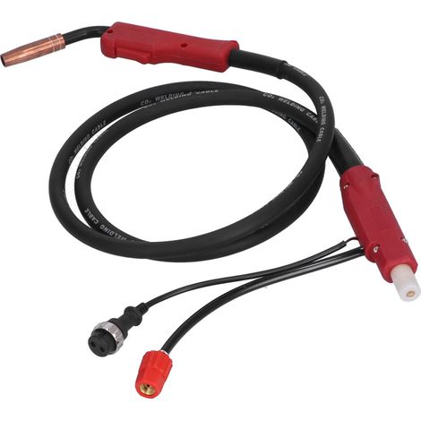Schweißpistole aus reinem Kupfer und Gummi, klappbar, für Bauzwecke, 200 A CO2, 2,6 m (1/5)