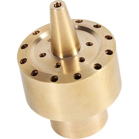 Tête d'arrosage automatique en laiton pour fontaine de jardin (1/2") (1/5)