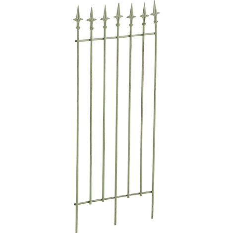 Treillis Elisa 100 x 50 cm Vert antique