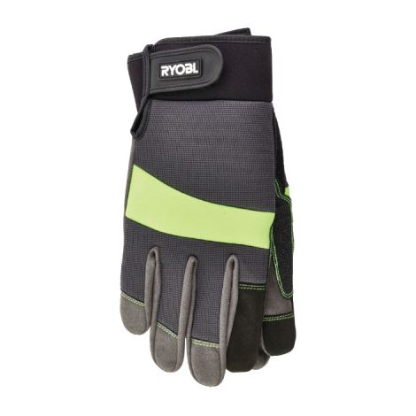 Guanti da giardinaggio RYOBI rinforzati e tattili L RAC811L